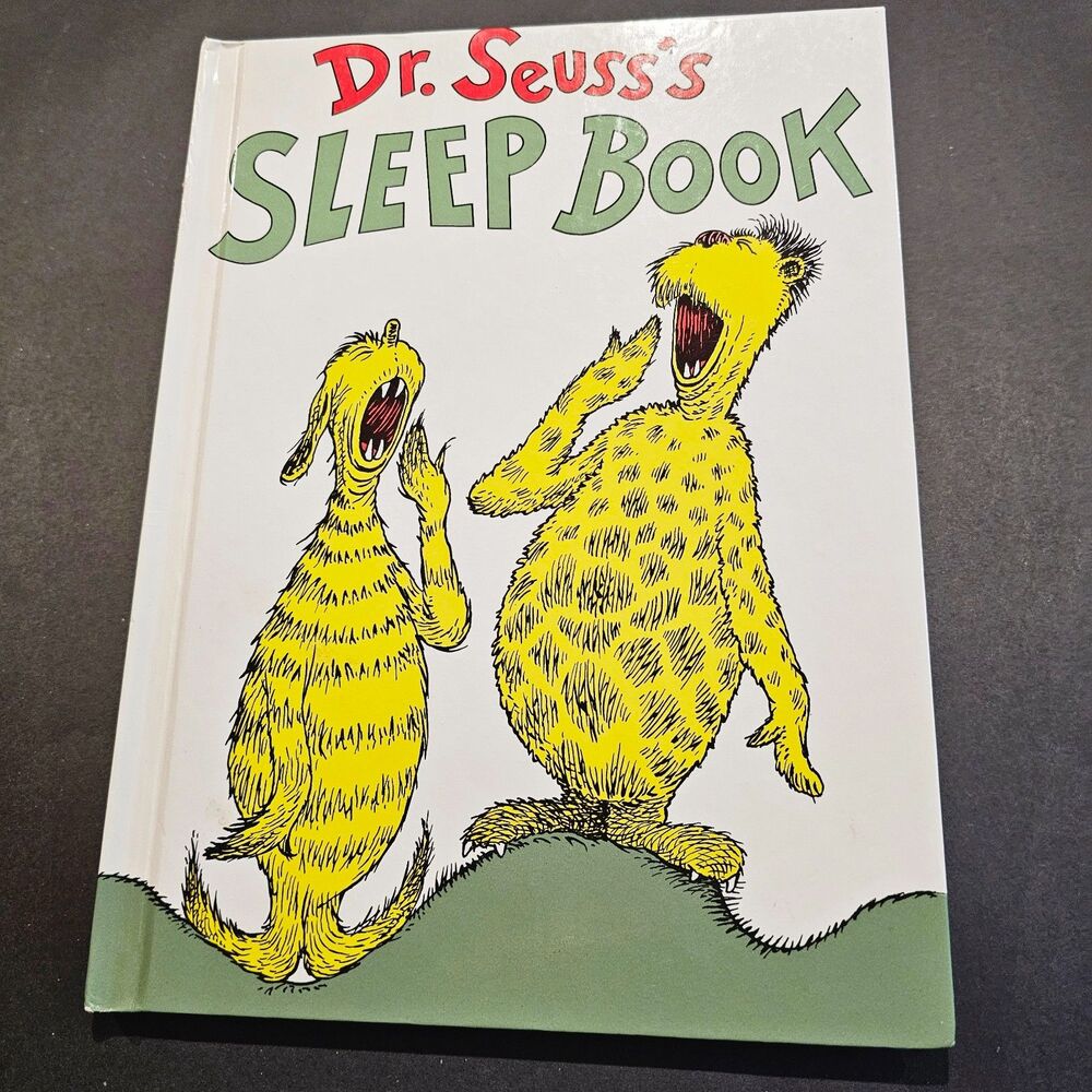Dr. Seuss's Sleep Book 1962 Random House Grolier Book Club Edition Hardcover
